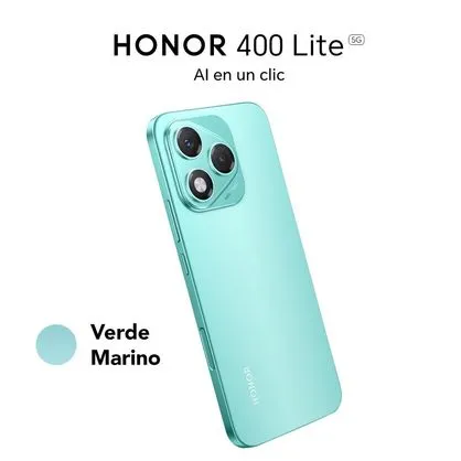 Honor 400 Lite 8GB+256GB Verde Marino